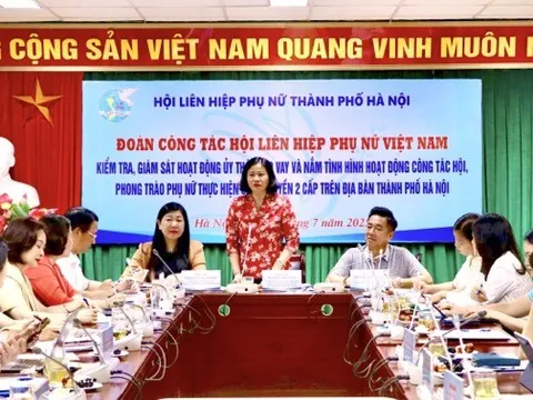 Hội LHPN Hà Nội dẫn đầu với “6 nhất” trong hoạt động ủy thác cho vay hộ nghèo