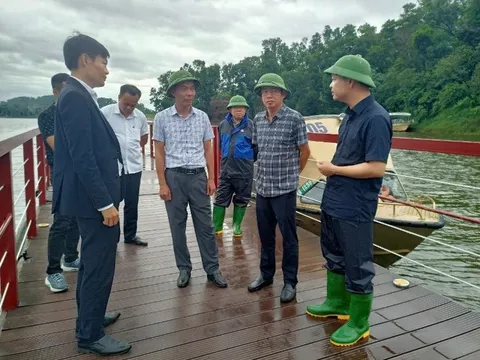 Xã Đoài Phương chủ động, tích cực ứng phó với bão số 3