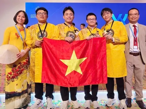 Học sinh Việt Nam giành 4 Huy chương Vàng tại Kì thi Olympic Hóa học Quốc tế (ICHO) lần thứ 57