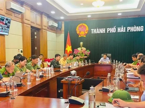 Bộ Công an thành lập Sở chỉ huy tiền phương tại Hải Phòng ứng phó với bão số 3