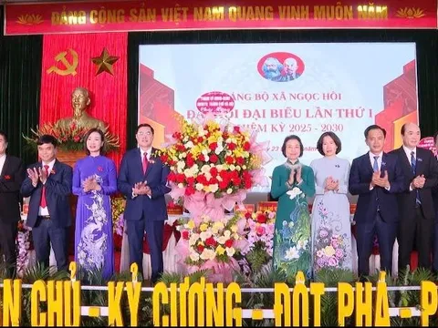 Đại hội Đảng bộ xã Ngọc Hồi nhiệm kỳ 2025 - 2030: Nâng cao vai trò lãnh đạo, phát huy sức mạnh toàn dân