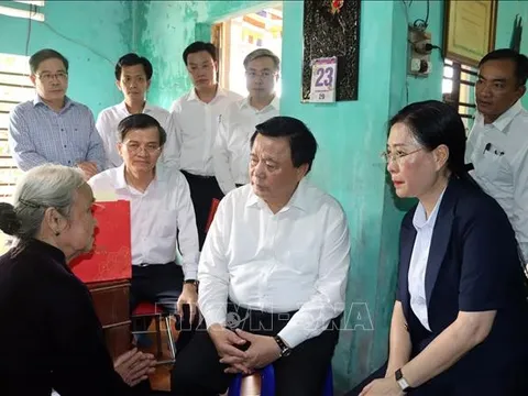 Lãnh đạo Đảng, Quốc hội thăm hỏi, tri ân các gia đình chính sách tại Quảng Ngãi, Tây Ninh