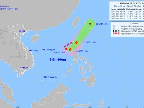 Bão Cỏ May mạnh lên từng ngày, tâm điểm hướng về đâu?