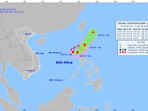 Bão số 4 Cỏ May ít có khả năng ảnh hưởng đến đất liền nước ta