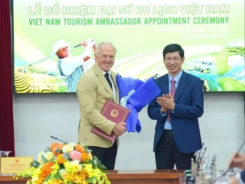 Huyền thoại golf thế giới Greg Norman tiếp tục làm Đại sứ Du lịch Việt Nam