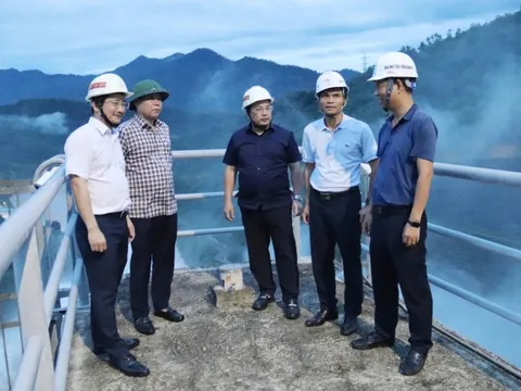 Bộ Công Thương kiểm tra an toàn hồ chứa tại Thủy điện Bản Vẽ