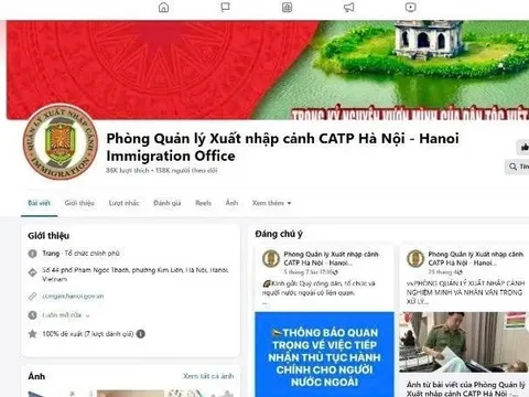Hà Nội: Tiếp nhận thông tin qua trang facebook người nước ngoài vi phạm pháp luật về xuất nhập cảnh