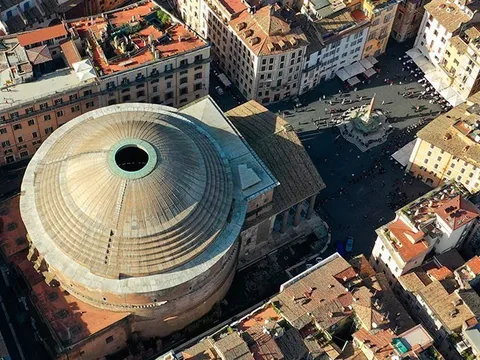 Kiến trúc mái vòm: Từ đền Pantheon đến nhà hát Opera Hà Nội