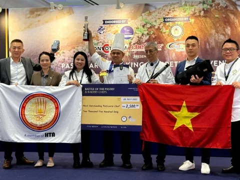 Việt Nam vô địch Cuộc thi bánh ngọt và bánh mì quốc tế 2025