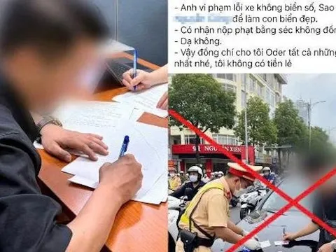 Hà Nội: Xử phạt nam thanh niên sử dụng AI đăng tải thông tin sai sự thật về lực lượng Cảnh sát giao thông