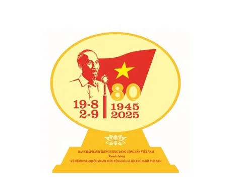 Phê duyệt mẫu biểu trưng quà tặng Kỷ niệm 80 năm Cách mạng tháng Tám thành công và Quốc khánh 2/9