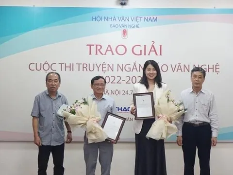 Trao giải Cuộc thi truyện ngắn báo Văn nghệ 2022-2024
