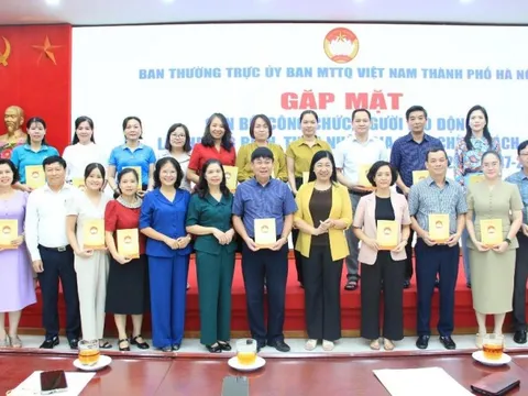Uỷ ban MTTQ Việt Nam thành phố Hà Nội tổ chức gặp mặt cán bộ, nhân viên là thương binh, thân nhân gia đình chính sách