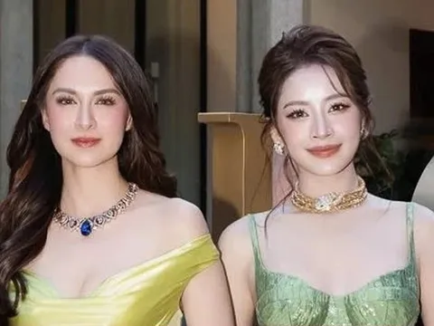Nữ ca sĩ Chi Pu khoe nhan sắc cùng mỹ nhân đẹp nhất Philippines