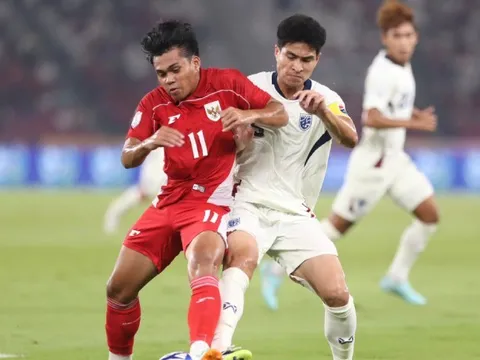 VIDEO: U23 Indonesia thắng U23 Thái Lan, tranh cúp vô địch với U23 Việt Nam