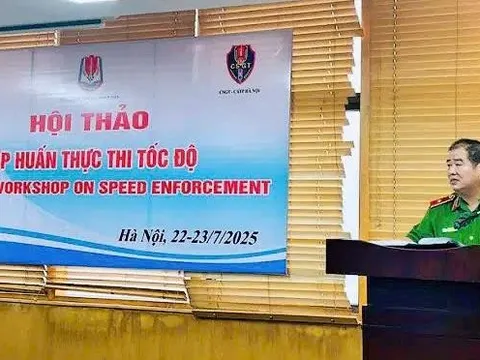 Hà Nội: Tập huấn nâng cao năng lực thực thi pháp luật cho lực lượng cảnh sát giao thông