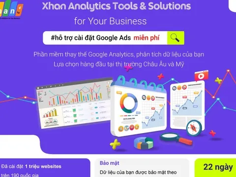Matomo Xhan Analytics phần mềm đo lường quảng cáo Google Ads chuyên sâu đã có mặt tại 190 quốc gia