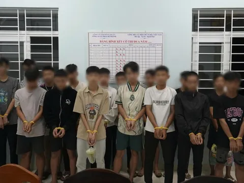 Khởi tố 16 thanh thiếu niên đuổi đánh nhau gây náo loạn ở Lâm Đồng