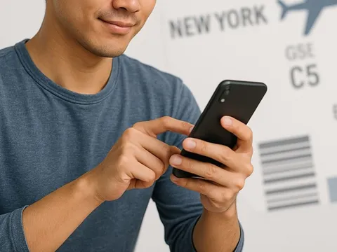 Người đàn ông mất tiền vì mua vé máy bay trên mạng