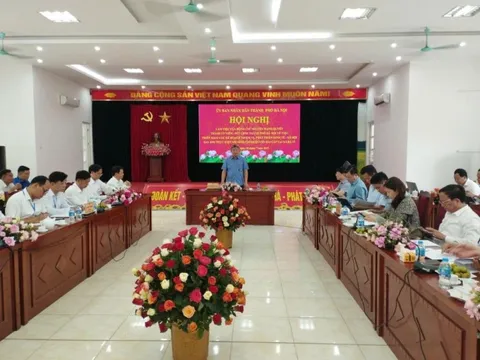 Xã Ba Vì tiếp tục hoàn thiện hạ tầng khung, mở rộng các tuyến đường huyết mạch để phục vụ phát triển du lịch