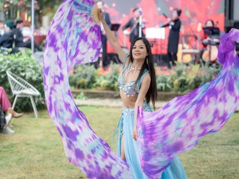 Vũ công Tân Lê đam mê bộ môn nghệ thuật Múa bụng Trung Đông