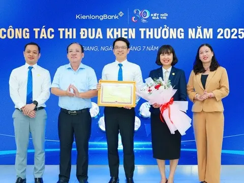 KienlongBank vinh dự nhận Bằng khen của Chủ tịch UBND tỉnh An Giang