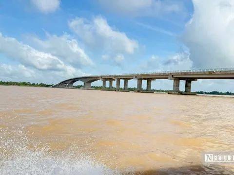 Chính thức thông xe tạm cầu Đại Ngãi 2, rút ngắn 80km từ Cà Mau, Cần Thơ về Tp.HCM