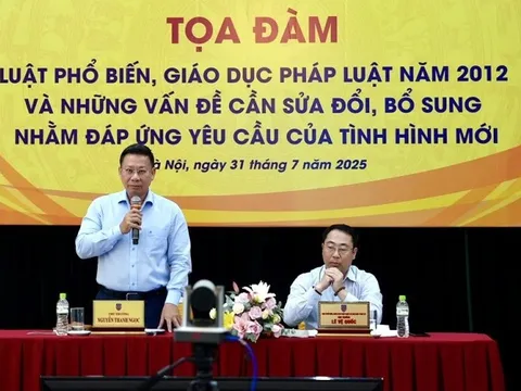 Luật Phổ biến, giáo dục pháp luật năm 2012: Cần thiết sửa đổi để đáp ứng tình hình mới