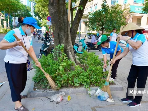 Hà Nội kêu gọi mỗi người dân là một "công nhân môi trường"