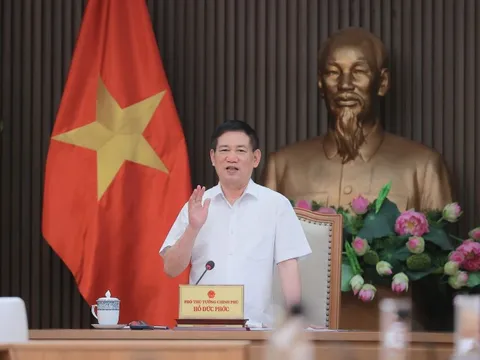 Phó Thủ tướng Hồ Đức Phớc chủ trì cuộc họp kế hoạch tài chính - ngân sách