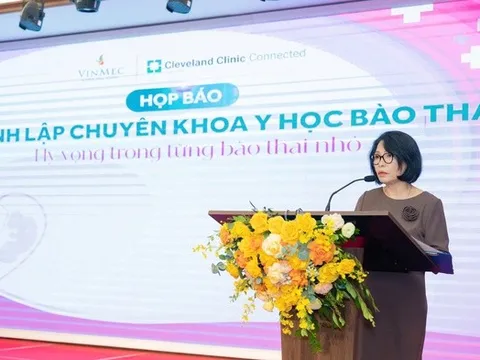 Vinmec ra mắt chuyên khoa y học Bào thai – Bước ngoặt điều trị trước sinh tại Việt Nam