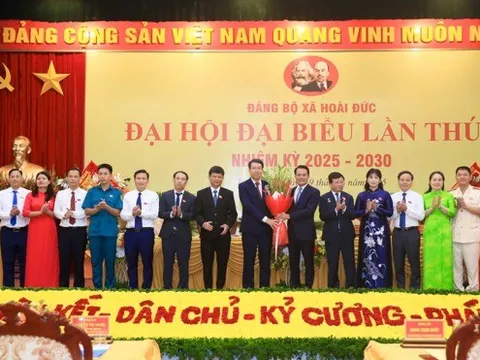 Xây dựng xã Hoài Đức trở thành phường giàu đẹp, văn minh, hạnh phúc