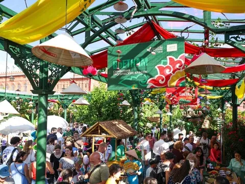 Gần 1 triệu người tham dự Lễ hội Văn hóa Việt Nam tại Mát-xcơ-va