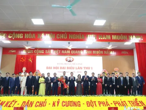 Đại hội đại biểu Đảng bộ xã Mê Linh lần thứ I, nhiệm kỳ 2025-2030 thành công tốt đẹp