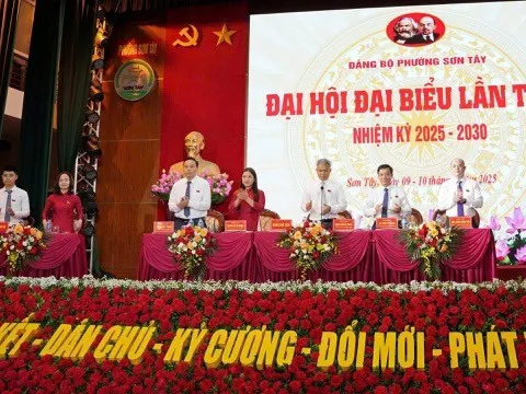Đảng bộ phường Sơn Tây lần thứ I, nhiệm kỳ 2025-2030 diễn ra phiên trù bị