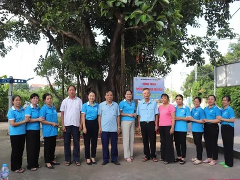 Xã Bát Tràng khánh thành công trình tuyến đường hoa kiểu mẫu