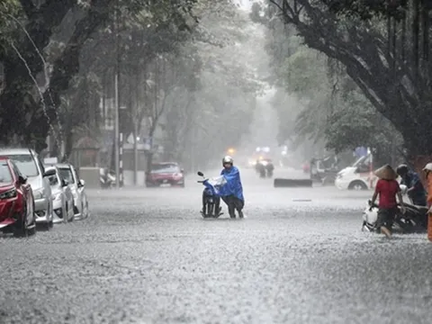 Điểm tên khu vực có mưa to ở miền Bắc