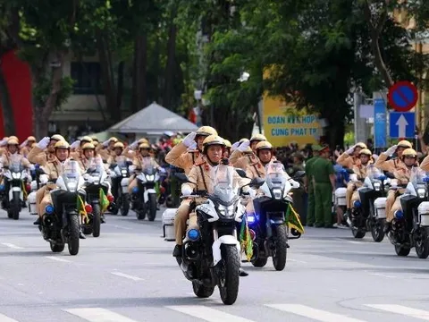 Lực lượng CSGT Thủ đô góp phần bảo đảm thành công “Ngày hội Vì Thủ đô bình yên”