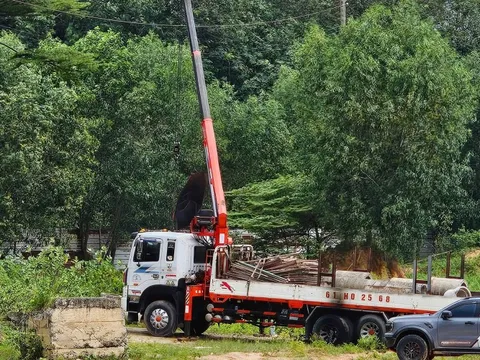 Điều khiển xe cẩu vướng dây điện, 2 người thương vong
