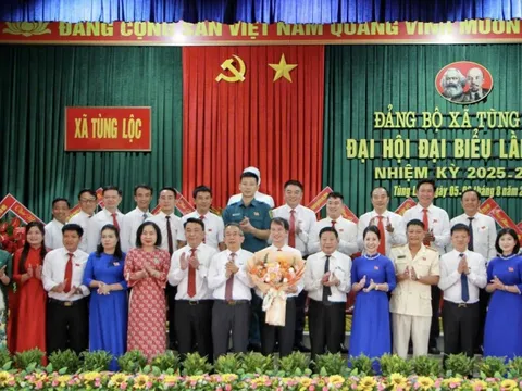 Đại hội đại biểu Đảng bộ xã Tùng Lộc (tỉnh Hà Tĩnh) lần thứ I: Đoàn kết – Dân chủ – Kỷ cương – Đổi mới – Phát triển