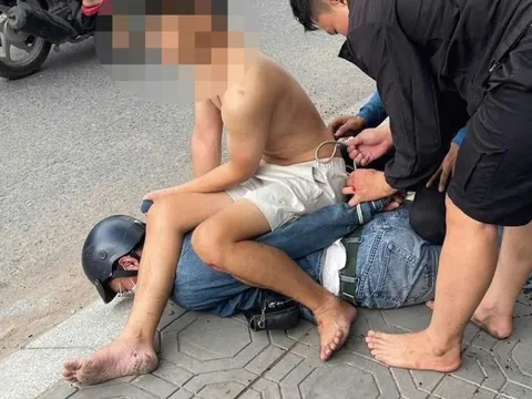 Cướp giật tại tiệm vàng ở Tp.HCM, nghi phạm sa lưới sau ít phút