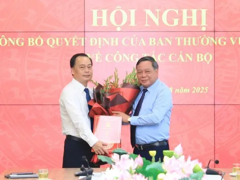 Đồng chí Nguyễn Mạnh Quân được bổ nhiệm làm Phó Chánh Văn phòng Thành ủy Hà Nội