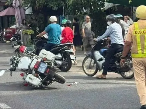 Bắt người đàn ông tấn công CSGT sau khi gây tai nạn rồi bỏ trốn