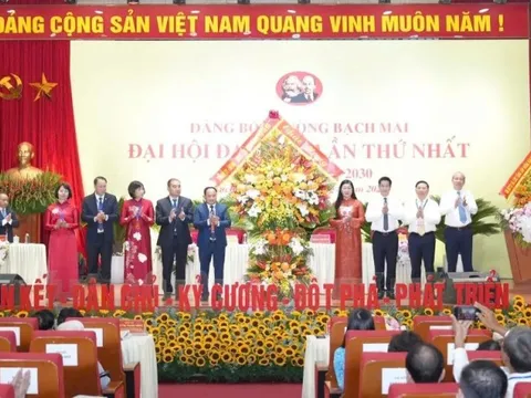 Đại hội đại biểu Đảng bộ phường Bạch Mai lần thứ Nhất: Đề ra 5 nhóm nhiệm vụ trọng điểm