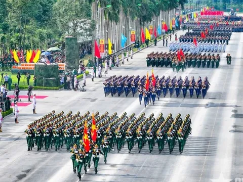 16.000 chiến sĩ quân đội, công an cùng hệ thống vũ khí, khí tài hiện đại tổng hợp luyện diễu binh lần thứ 3