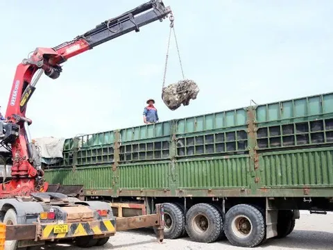 Cận cảnh xe chở vượt tải trọng 429% bị phạt 333 triệu đồng