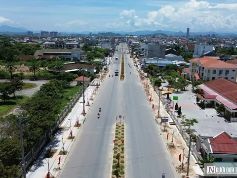 Ngắm hình hài của con đường hơn 150 tỷ đồng ở Huế