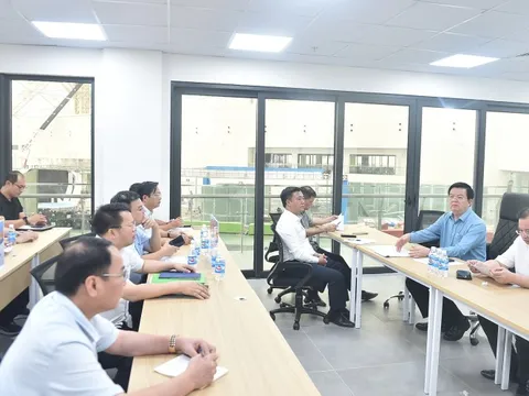 Tiến độ thi công là một trong những tiêu chí đánh giá thi đua, chấm điểm các gian hàng tại Triển lãm