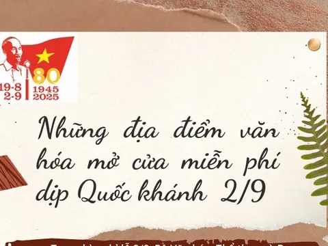 Điểm danh những địa điểm văn hóa hấp dẫn mở cửa miễn phí trong dịp Quốc khánh 2/9