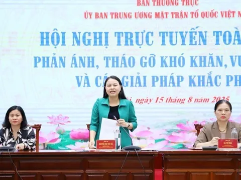 Tháo gỡ khó khăn, vướng mắc của MTTQ, các tổ chức chính trị xã hội khi hoạt động theo mô hình mới